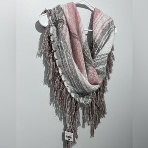 Altar’d State Plaid Fringe Scarf NWT